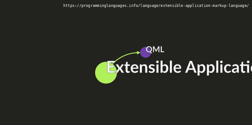 Extensible Application Markup Language Programming Language Information ...